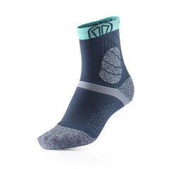 Sidas Trail Protect calzini, grigio/turchese