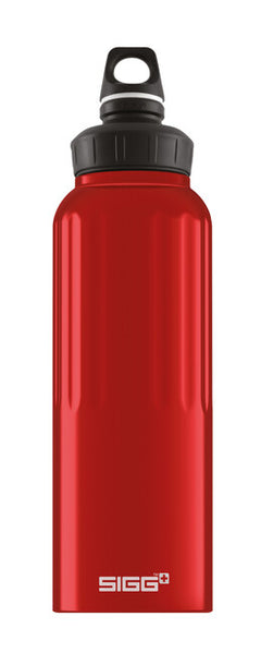 SIGG WMB hlíniková fľaša na pitie, červená, 1,5 l