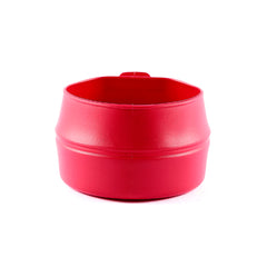Tazza pieghevole verde rosso