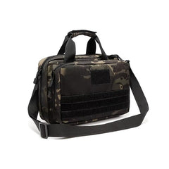 DRAGOWA Tactical Bolt borsa da viaggio tattica, cp nera