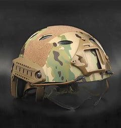 DRAGOWA Tactical Fast PJ taktická helma s okuliarmi Bolt, CP (bez certifikácie)