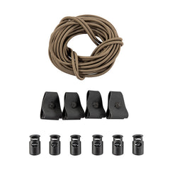 Tasmanian Tiger Bungee Cord Set Σετ Στερέωσης, coyote brown