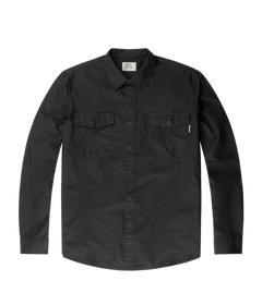 Vintage Industries Boston camicia, nero