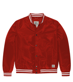Vintage Industries Chapman giacca, rosso brillante