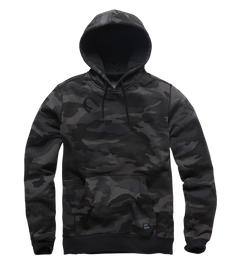Vintage Industries Derby felpa con cappuccio, Dark camo