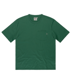 Vintage Industries Gray t-shirt pocket, verde brillante