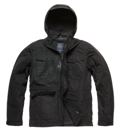 Vintage Industries Levin giacca, nero
