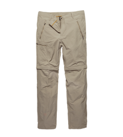 Vintage Industries Minford pantaloni technical zip-off 2 in 1, beige