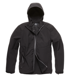 Vintage Industries Ather Softshell Jacket, Black