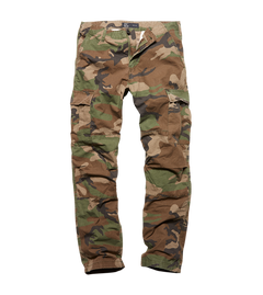 Vintage Industries Tyrone BDU pantaloni, Woodland
