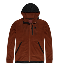 Vintage Industries Vitor fleece φούτερ hollow fibre, Brick