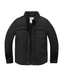 Vintage Industries Wyatt camicia-giacca, nero