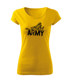 DRAGOWA t-shirt a maniche corte da donna Nabis 150 g/m², giallo