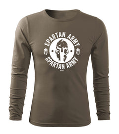 DRAGOWA Fit-T t-shirt a maniche lunghe Archelaos 160 g/m², verde oliva