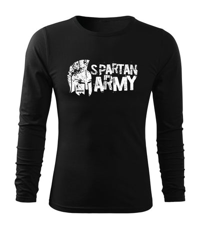 Moške dolge majice z motivom Spartan Army