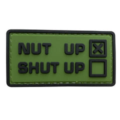 WARAGOD Nut UP PVC Σήμα Velcro, Πράσινο