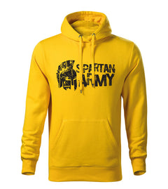 DRAGOWA felpa con cappuccio da uomo Aristón 320 g/m², giallo