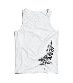 DRAGOWA Myles canotta da uomo 160 g/m², bianco