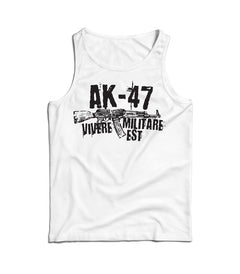 DRAGOWA canotta da uomo Seneca AK-47 160 g/m², bianco