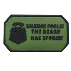 WARAGOD Silence Fools toppa in pvc, verde