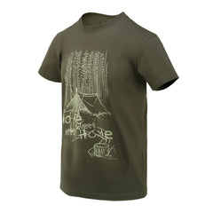 Helikon-Tex Maglietta (Home Sweet Home) - verde taiga