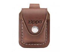 Zippo Custodia per accendino in pelle, marrone