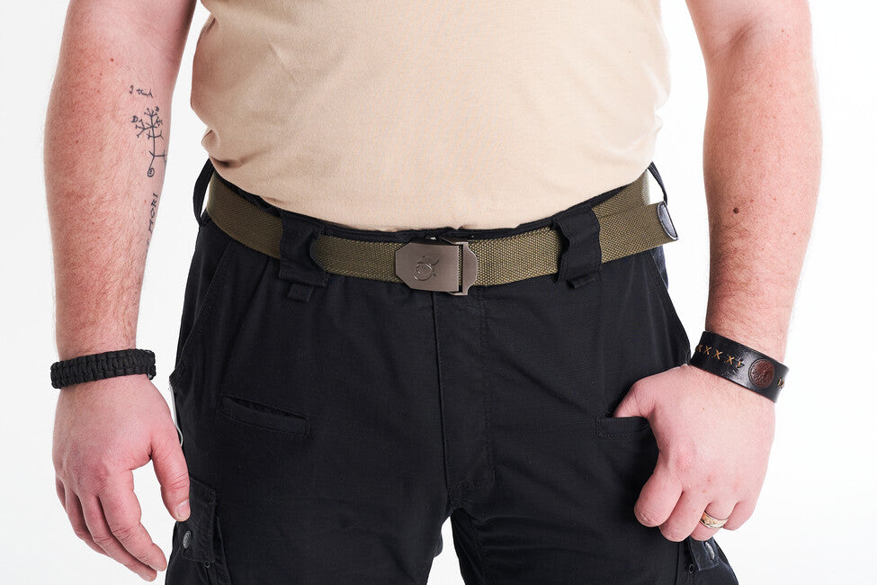 WARAGOD Gerdy Tactical Belt with Logo