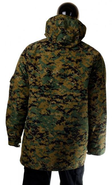 O&T Aurora Beatrix giacca invernale con interno rimovibile, digital woodland