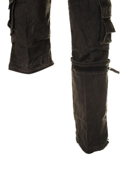 O&T Wales pantaloni cargo da uomo, neri