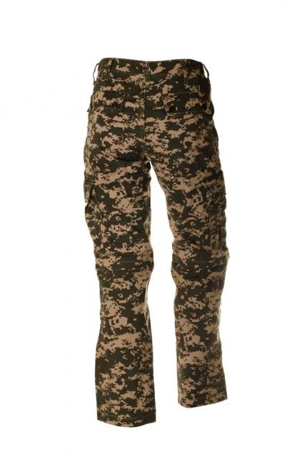 O&T Cityhunter Rip-Stop pantaloni da uomo digital woodland, marroni
