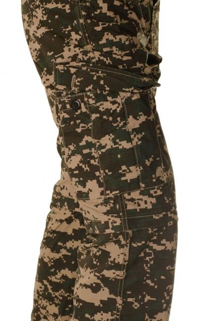 O&T Cityhunter Rip-Stop pantaloni da uomo digital woodland, marroni