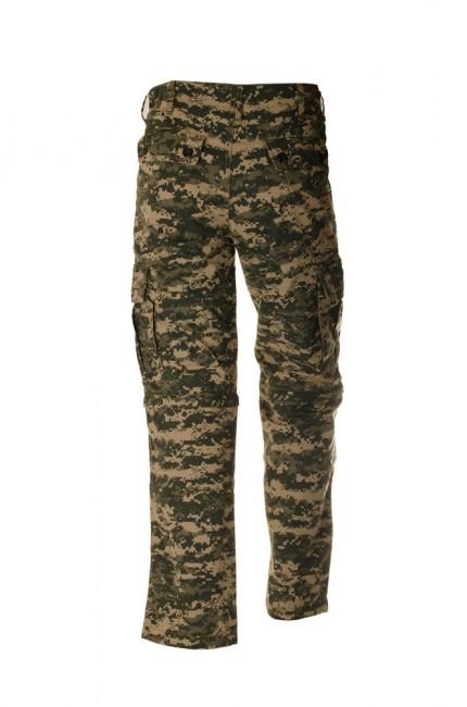 O&T Cityhunter pantaloni da uomo rip-stop digital woodland, verdi