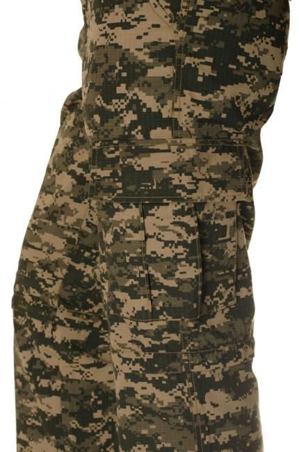 O&T Cityhunter pantaloni da uomo rip-stop digital woodland, verdi