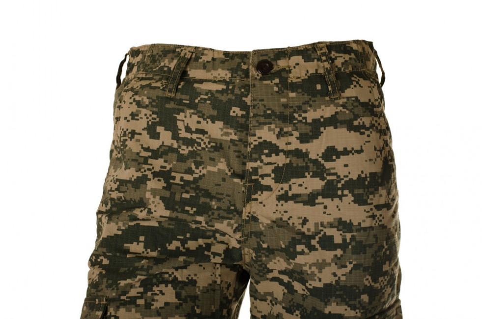 O&T Cityhunter pantaloni da uomo rip-stop digital woodland, verdi