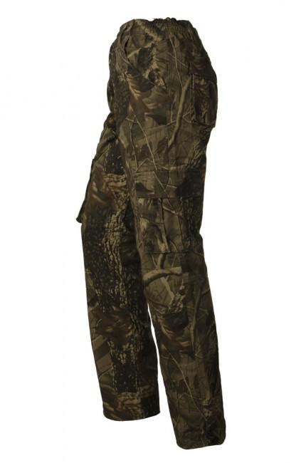 Loshan Leafy pantaloni imbottiti da uomo, real tree, scuro