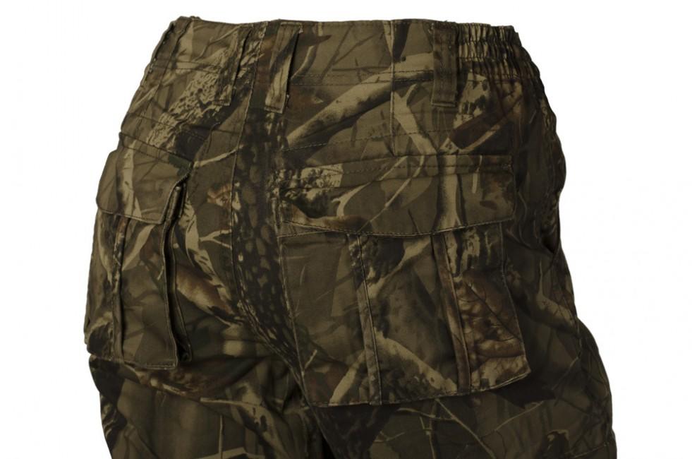 Loshan Leafy pantaloni imbottiti da uomo, real tree, scuro