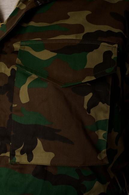 O&T Kennedy giacca mezza stagione con interno rimovibile, woodland