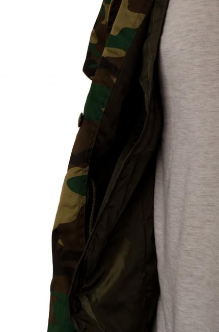 O&T Kennedy giacca mezza stagione con interno rimovibile, woodland