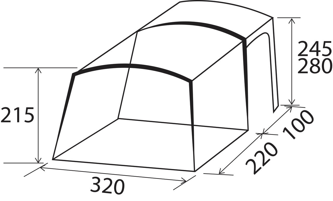 Brunner Auto Tent Trails A.I.R. TECH HC
