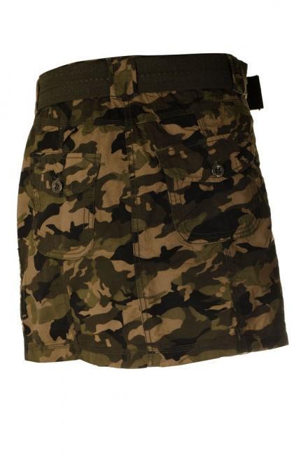 O&T Origins gonna da donna woodland, chiaro con cintura