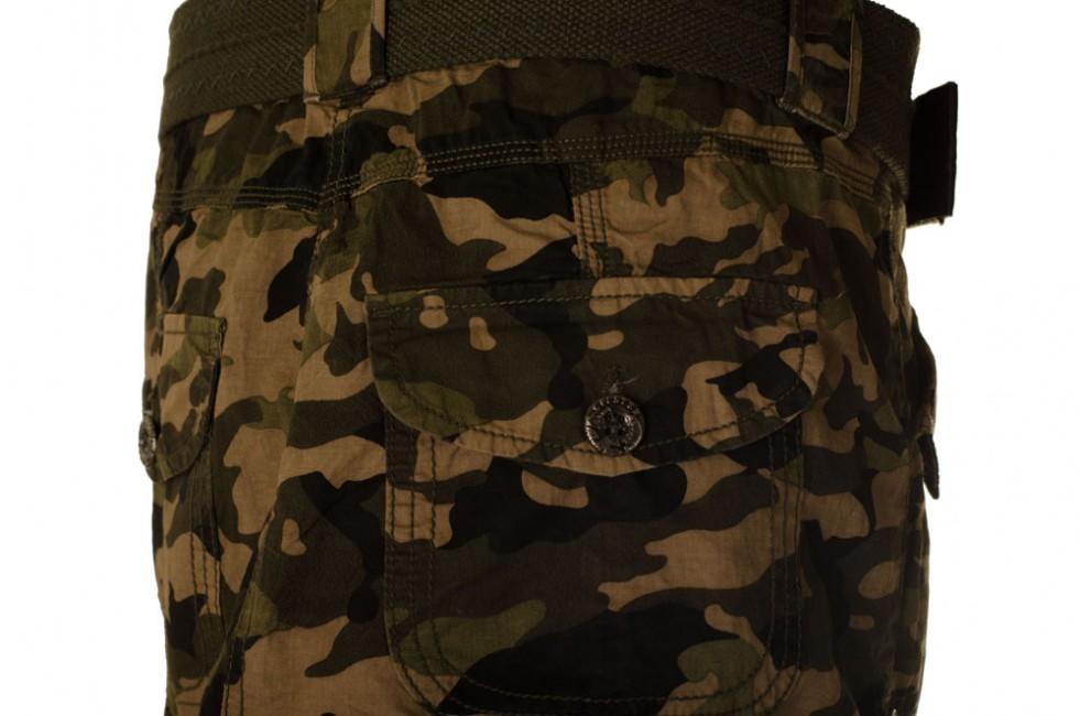 O&T Origins gonna da donna woodland, chiaro con cintura