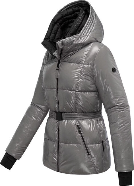 Navahoo EISGLANZ giacca invernale da donna, grigia