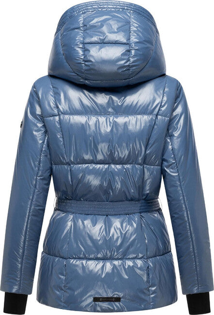 Navahoo Eisglanz giacca invernale da donna, dusty blue
