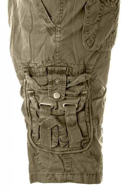 Mil-Tec Vintage pantaloncini Prewash, oliva