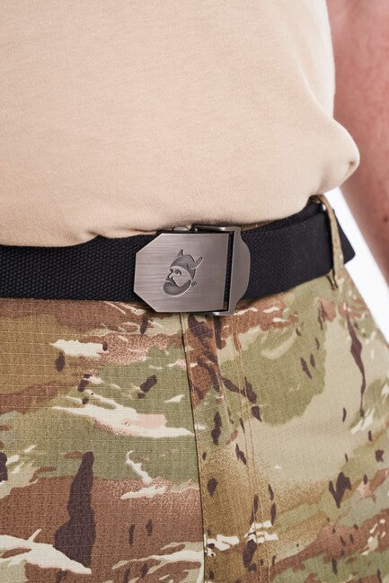 WARAGOD Gerdy cintura tattica con logo, nera