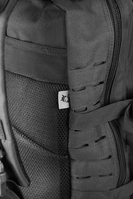 WARAGOD Soldat assault zaino 25l, nero