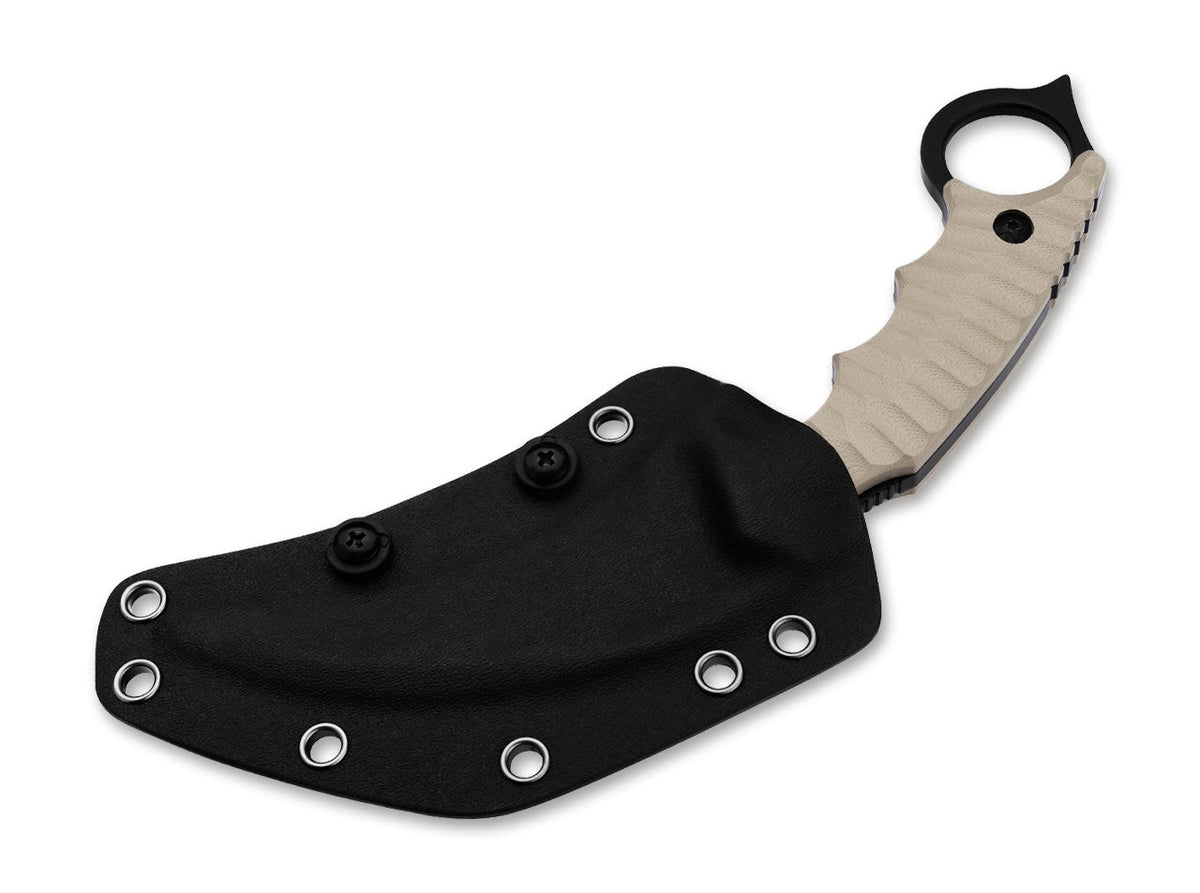 BÖKER® Plus Spike Karambit karambitový nôž, khaki, 21,5 cm