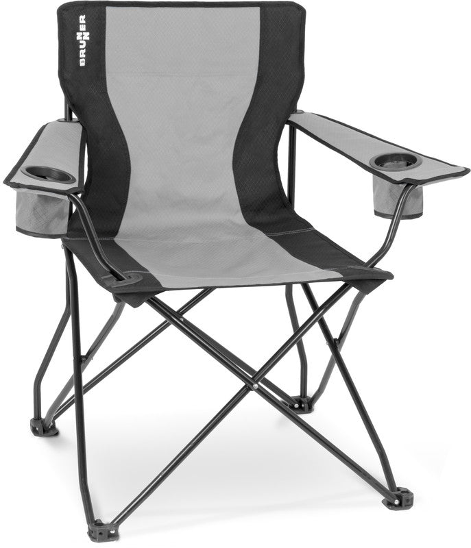 Brunner Sedia da campeggio Action Armchair Equiframe, grigio/nero