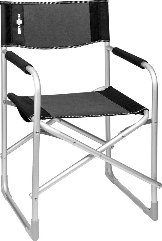 Sedia da campeggio Brunner Captain, grigio/nero