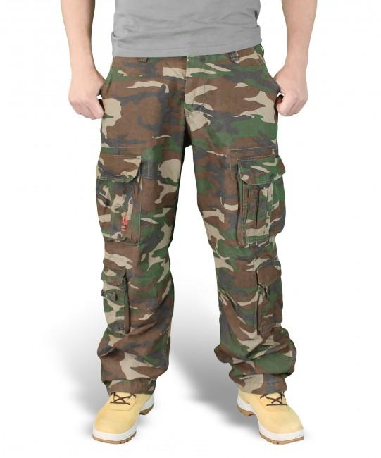 Surplus Vintage pantaloni, woodland